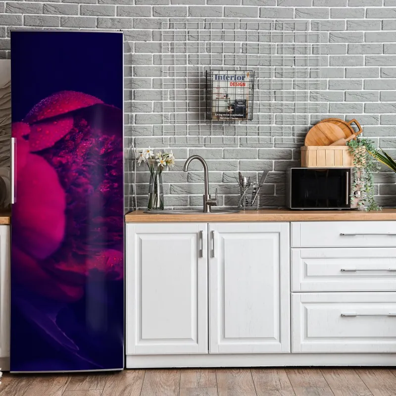 Naklejka na lodówkę zachód słońca nad wydmami Grace Bay – Wallissimo®