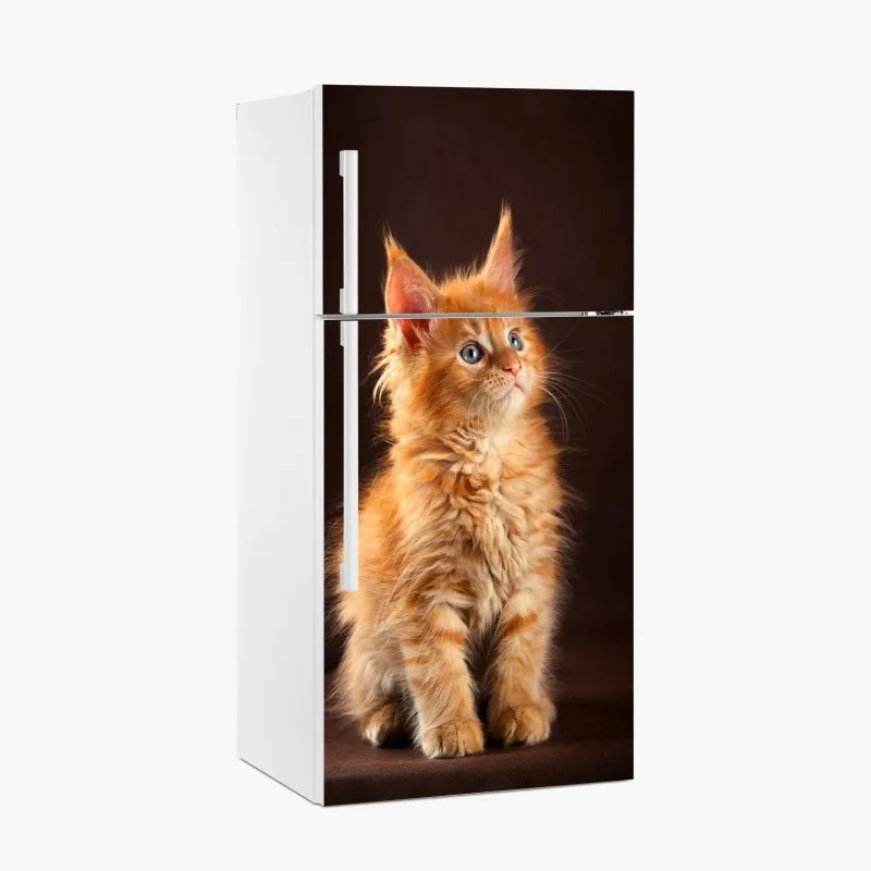 Naklejka na lodówkę nowoczesny geometryczny wzór architektoniczny – Wallissimo®