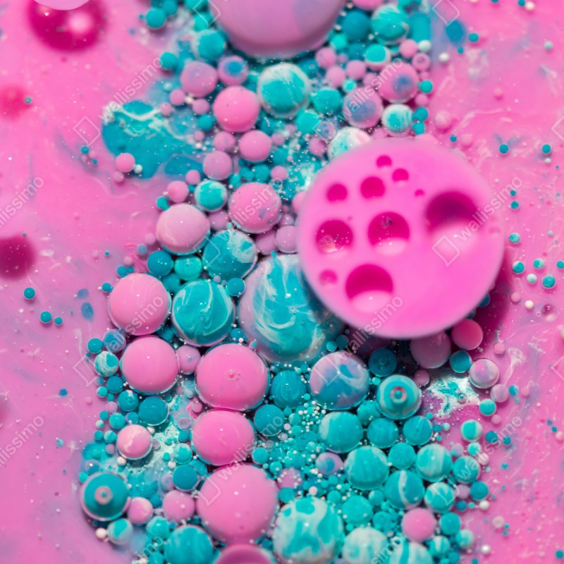 Naklejka na lodówkę różowy i turkusowy marmur abstrakcyjny – Wallissimo® Naklejka na lodówkę różowy i turkusowy marmur abstrakcyjny – Wallissimo®