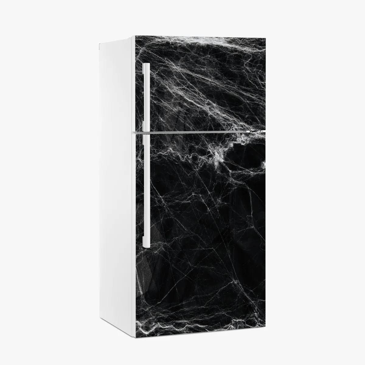 Naklejka na lodówkę mroczna pajęczyna na czarnym tle – Wallissimo® Naklejka na lodówkę mroczna pajęczyna na czarnym tle – Wallissimo®