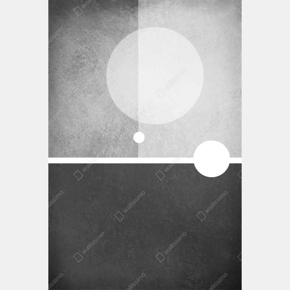 Naklejka na lodówkę minimalistyczna kompozycja geometryczna – Wallissimo® Naklejka na lodówkę minimalistyczna kompozycja geometryczna – Wallissimo®