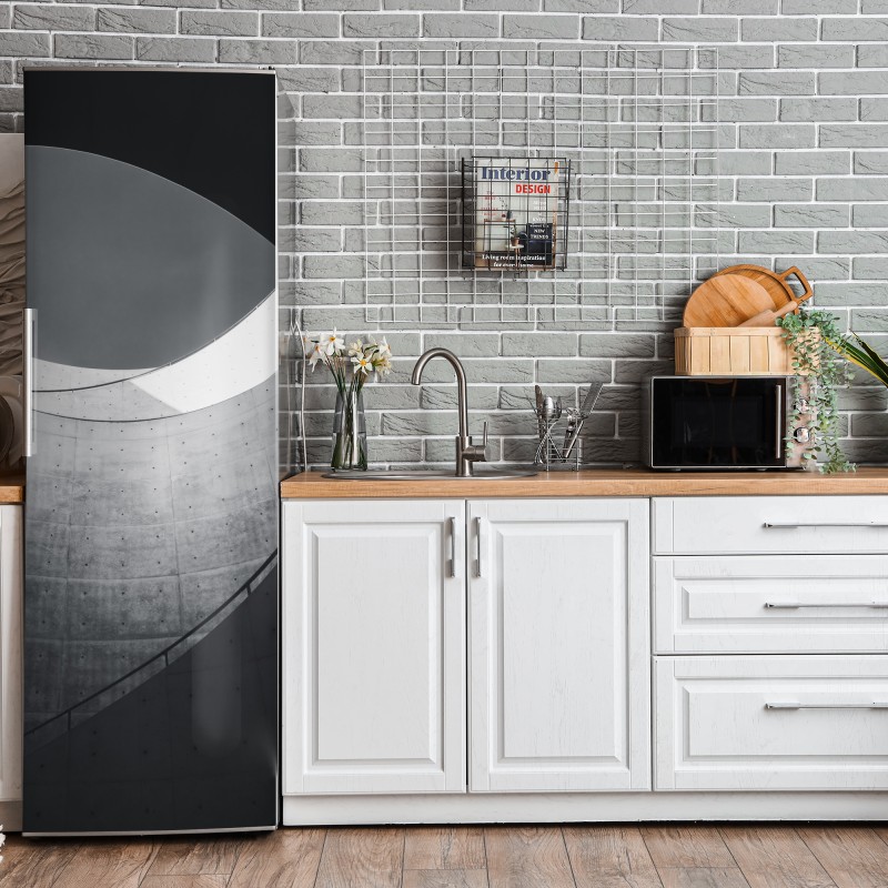 Naklejka na lodówkę burzliwe wybrzeże Islandii panorama – Wallissimo®