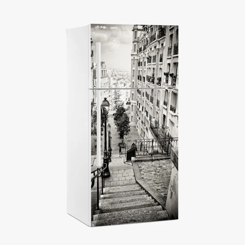 Naklejka na lodówkę żywa geometryczna kompozycja – Wallissimo®