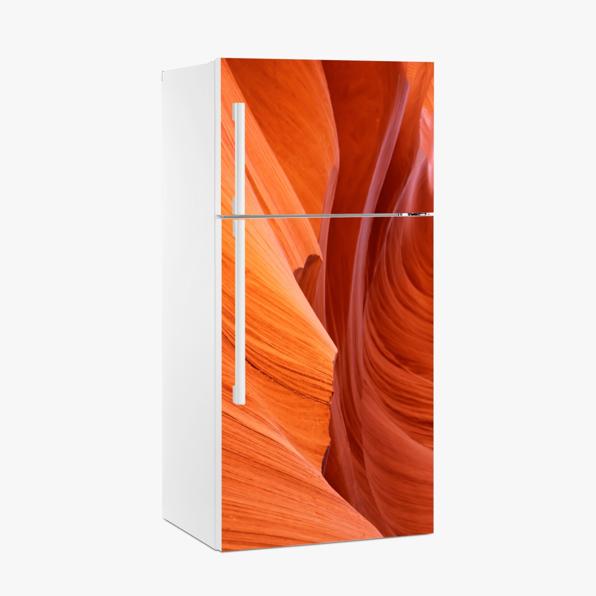 Fridge sticker warm sandstone canyon abstract – Wallissimo®