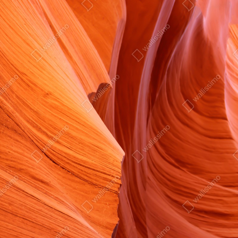 Naklejka na lodówkę ciepły piaskowiec kanion abstrakcja – Wallissimo® Naklejka na lodówkę ciepły piaskowiec kanion abstrakcja – Wallissimo®