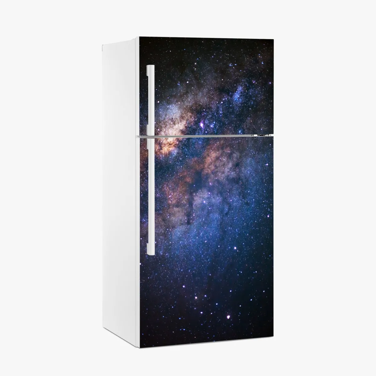 Naklejka na lodówkę droga mleczna nocne niebo – Wallissimo® Naklejka na lodówkę droga mleczna nocne niebo – Wallissimo®