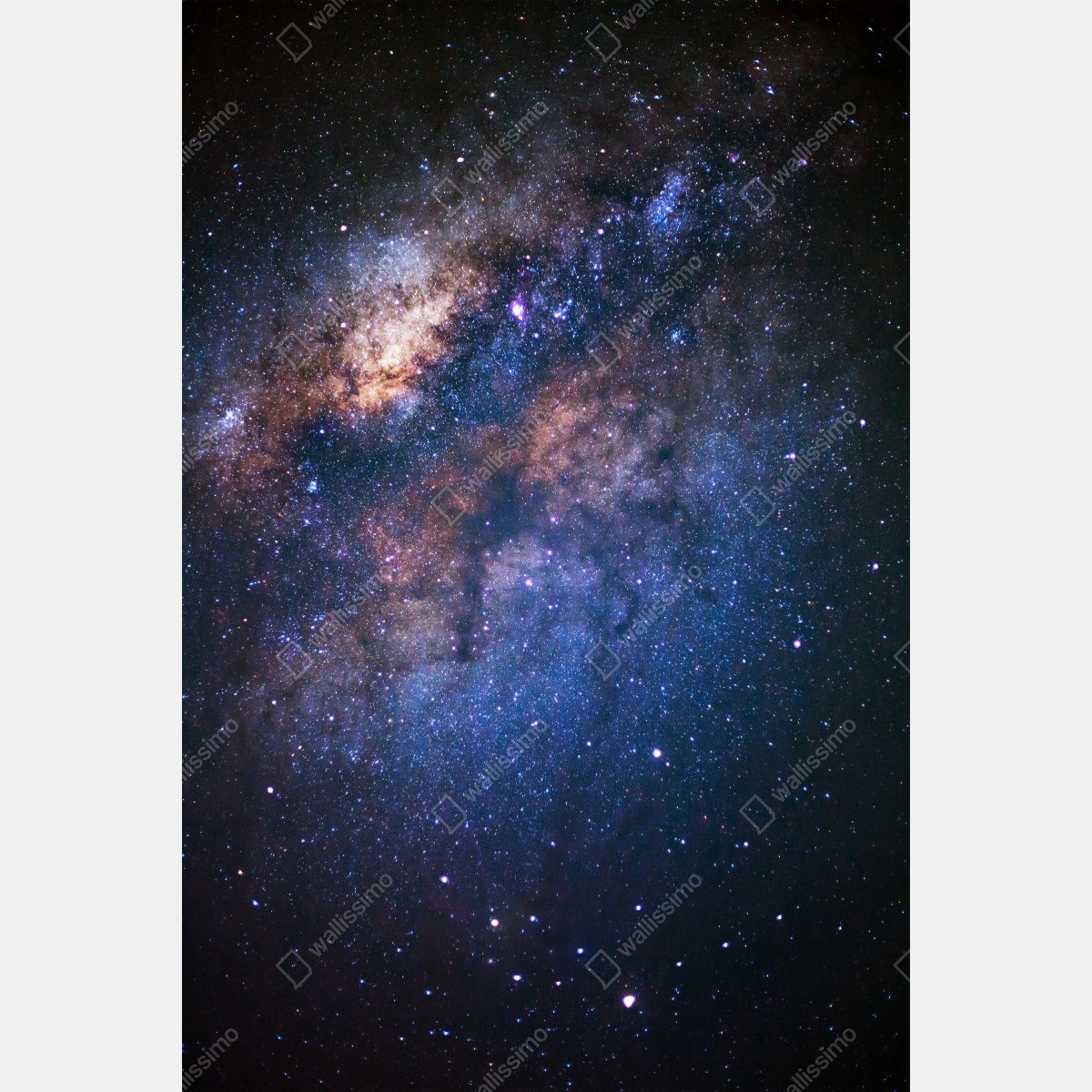 Naklejka na lodówkę droga mleczna nocne niebo – Wallissimo® Naklejka na lodówkę droga mleczna nocne niebo – Wallissimo®