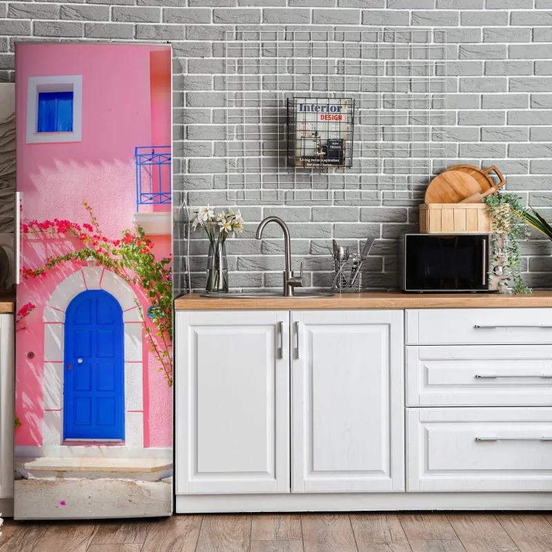 Naklejka na lodówkę intymny monochromatyczny portret – Wallissimo®