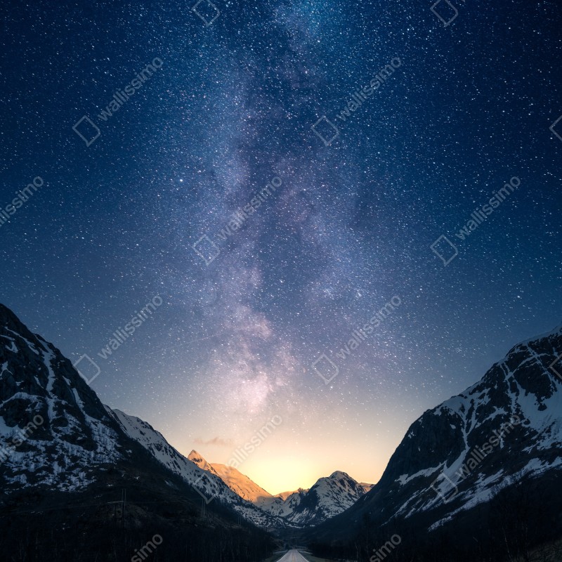 Naklejka na lodówkę droga ku gwiazdom – Wallissimo® Naklejka na lodówkę droga ku gwiazdom – Wallissimo®