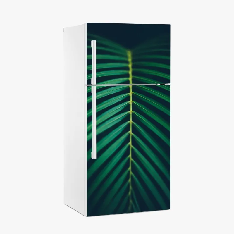 Naklejka na lodówkę trzy dmuchawce na turkusowym tle – Wallissimo®