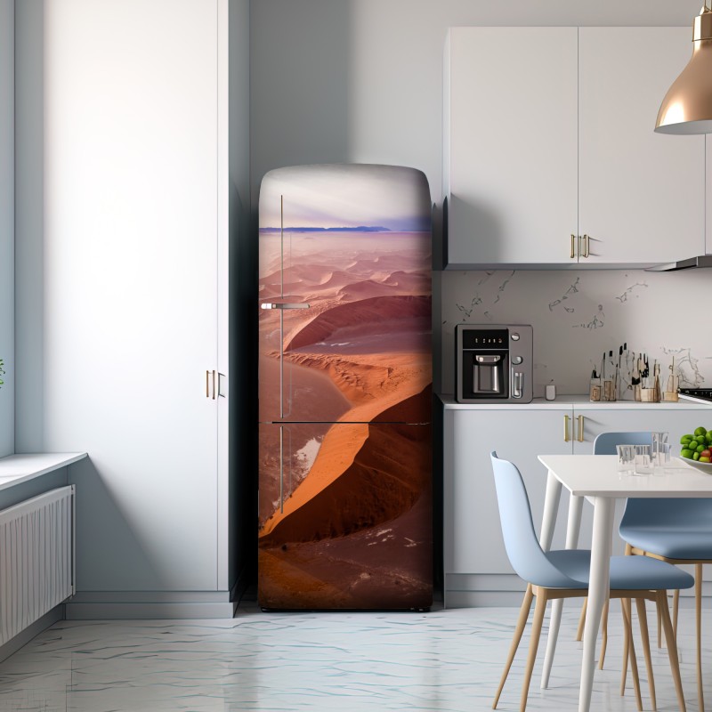 Naklejka na lodówkę wydmy pustyni Sossusvlei – Wallissimo® Naklejka na lodówkę wydmy pustyni Sossusvlei – Wallissimo®