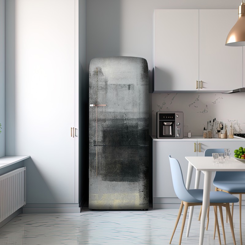 Naklejka na lodówkę subtelna monochromatyczna faktura – Wallissimo® Naklejka na lodówkę subtelna monochromatyczna faktura – Wallissimo®