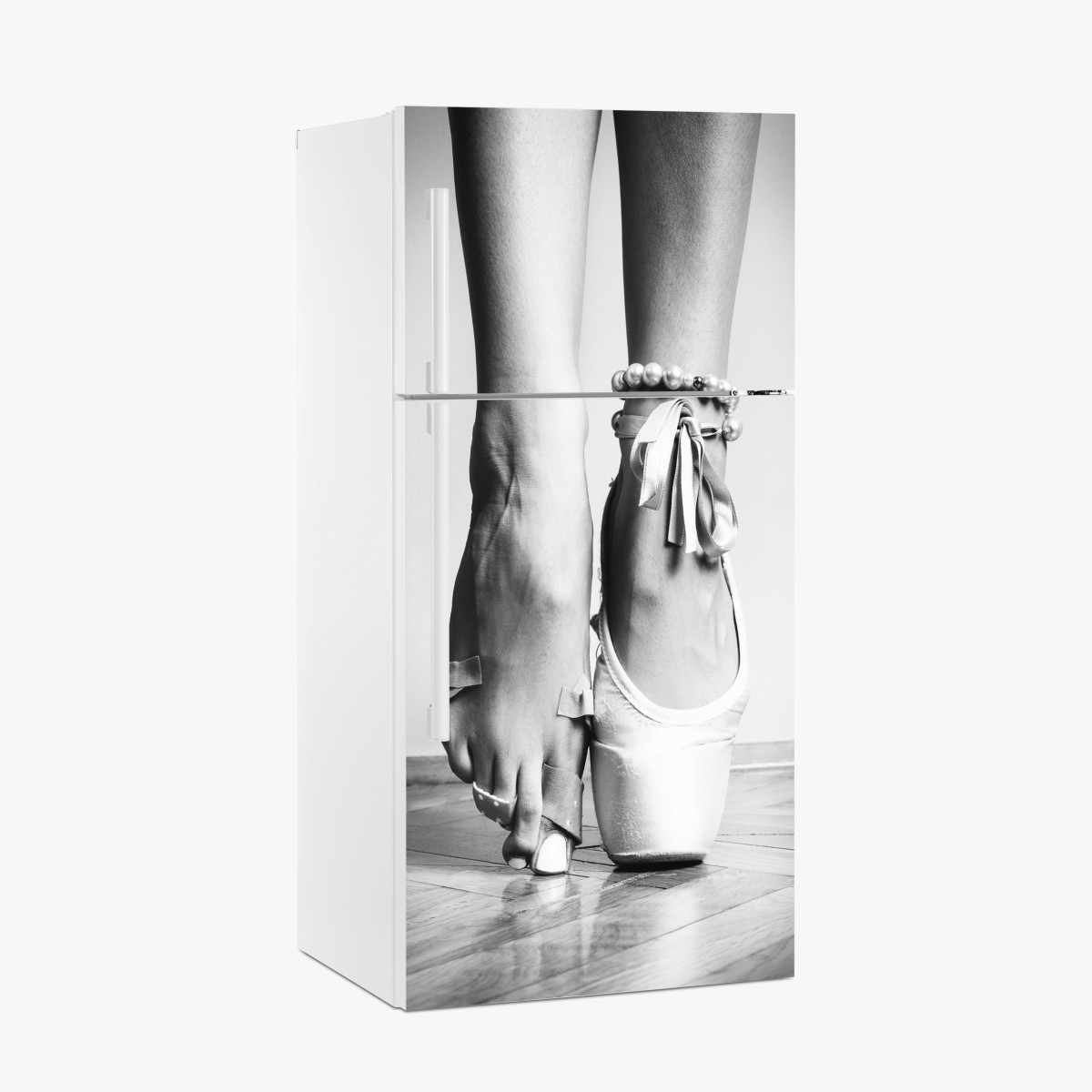 Fridge sticker graceful ballet pointe – Wallissimo®