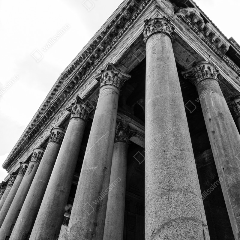 Naklejka na lodówkę monumentalne kolumny Panteonu w Rzymie – Wallissimo® Naklejka na lodówkę monumentalne kolumny Panteonu w Rzymie – Wallissimo®