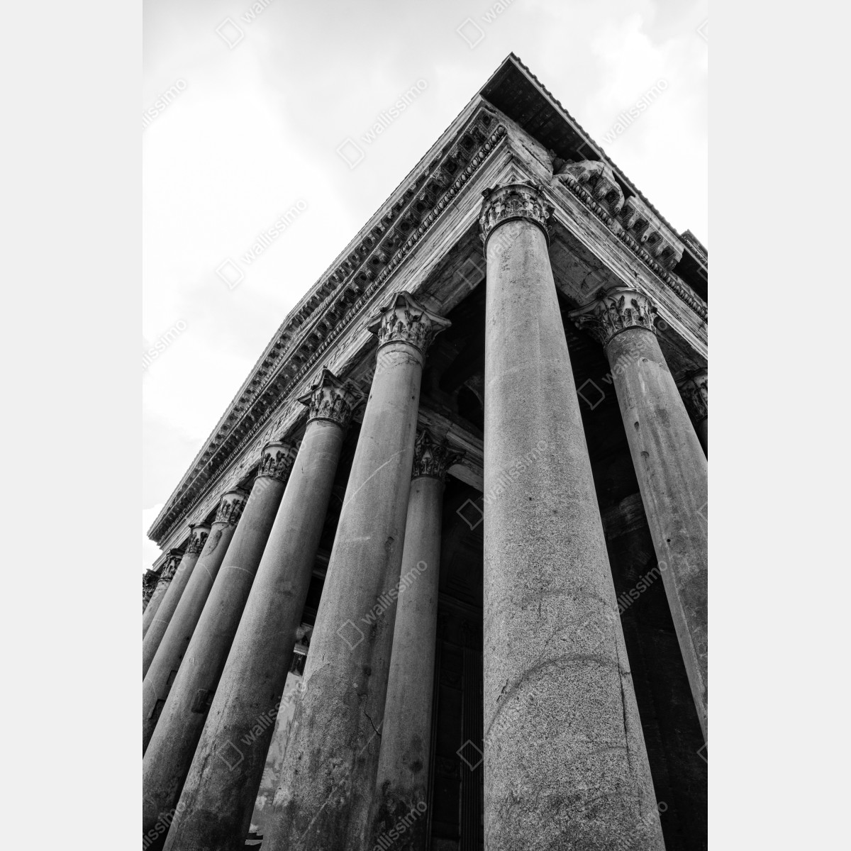 Naklejka na lodówkę monumentalne kolumny Panteonu w Rzymie – Wallissimo® Naklejka na lodówkę monumentalne kolumny Panteonu w Rzymie – Wallissimo®