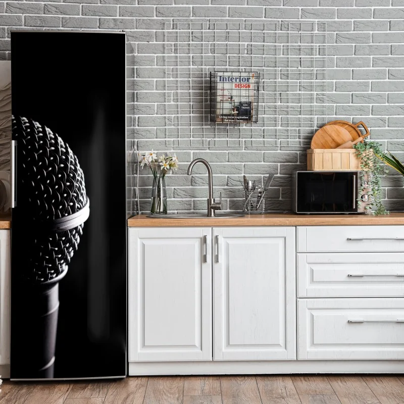 Naklejka na lodówkę zachód słońca nad wydmami Grace Bay – Wallissimo®