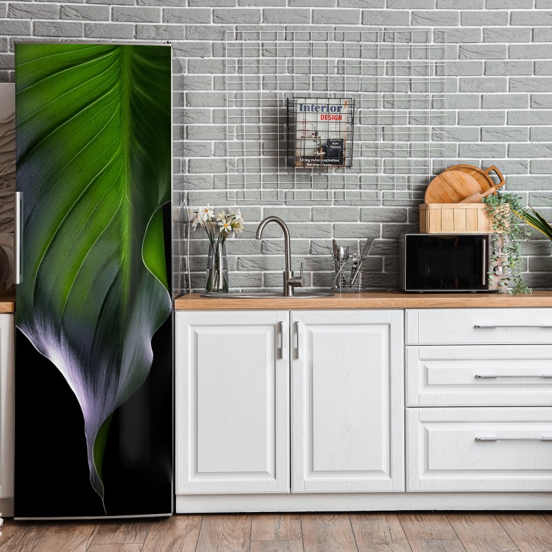 Naklejka na lodówkę Polskie pole rzepaku pod błękitnym niebem – Wallissimo®