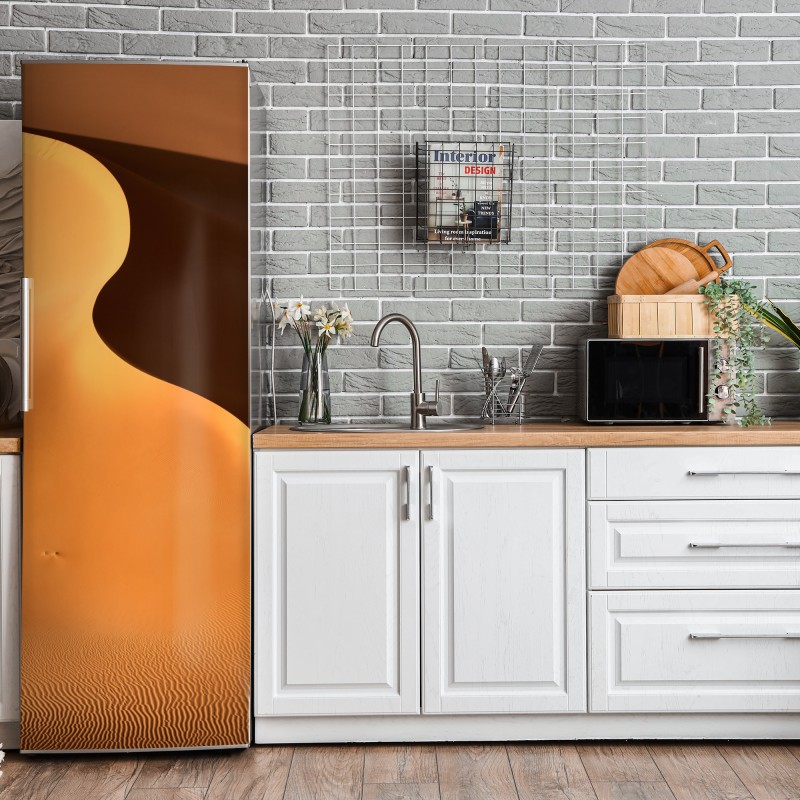 Naklejka na lodówkę różowa cukierkowa spirala – Wallissimo®