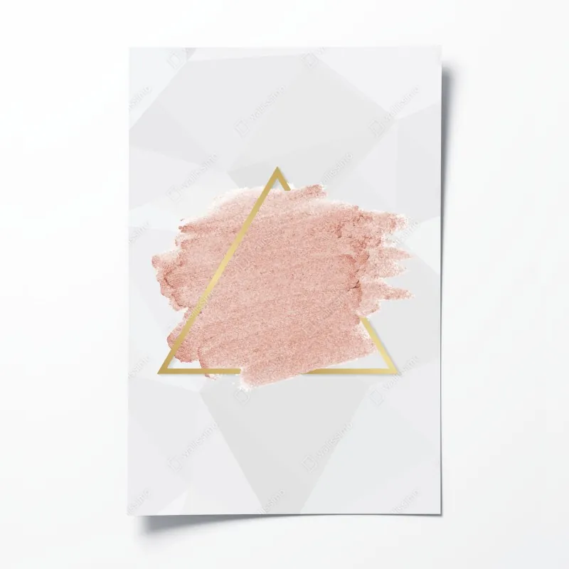 Plakat ponad chmurami widok z lotu ptaka – Wallissimo®