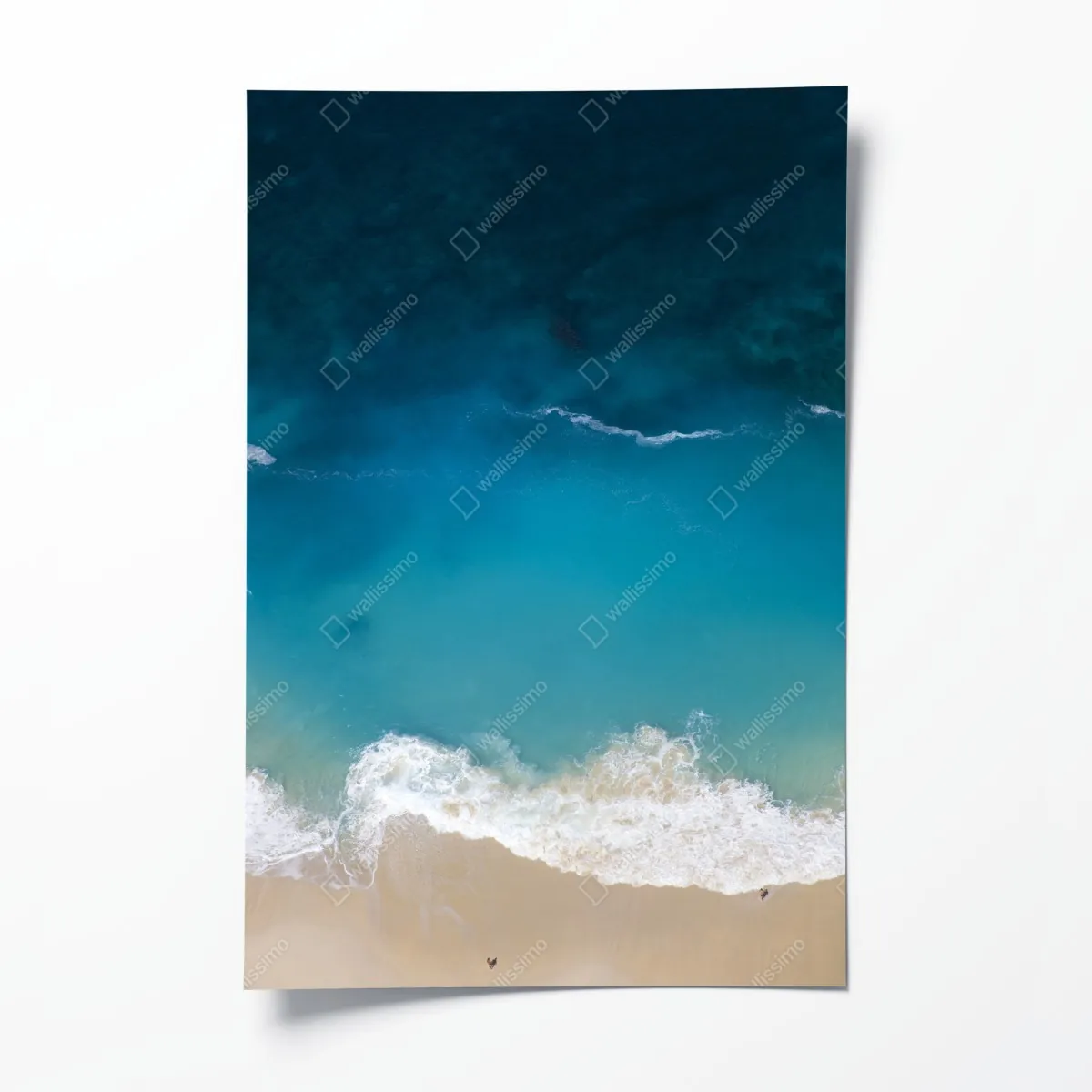 Plakat powietrzny widok turkusowej plaży na Nusa Penida – Wallissimo® Plakat powietrzny widok turkusowej plaży na Nusa Penida – Wallissimo®