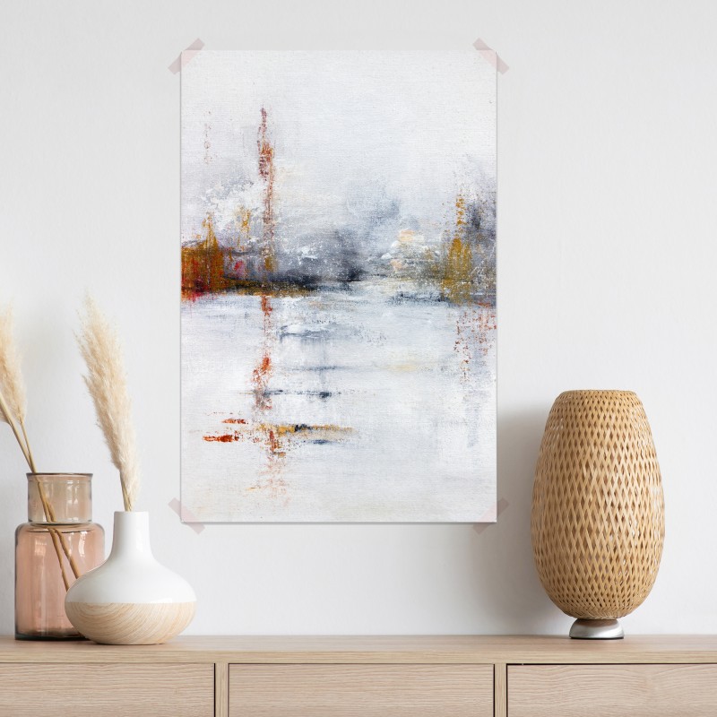 Plakat spokojny abstrakcyjny krajobraz w delikatnych tonach – Wallissimo® Plakat spokojny abstrakcyjny krajobraz w delikatnych tonach – Wallissimo®