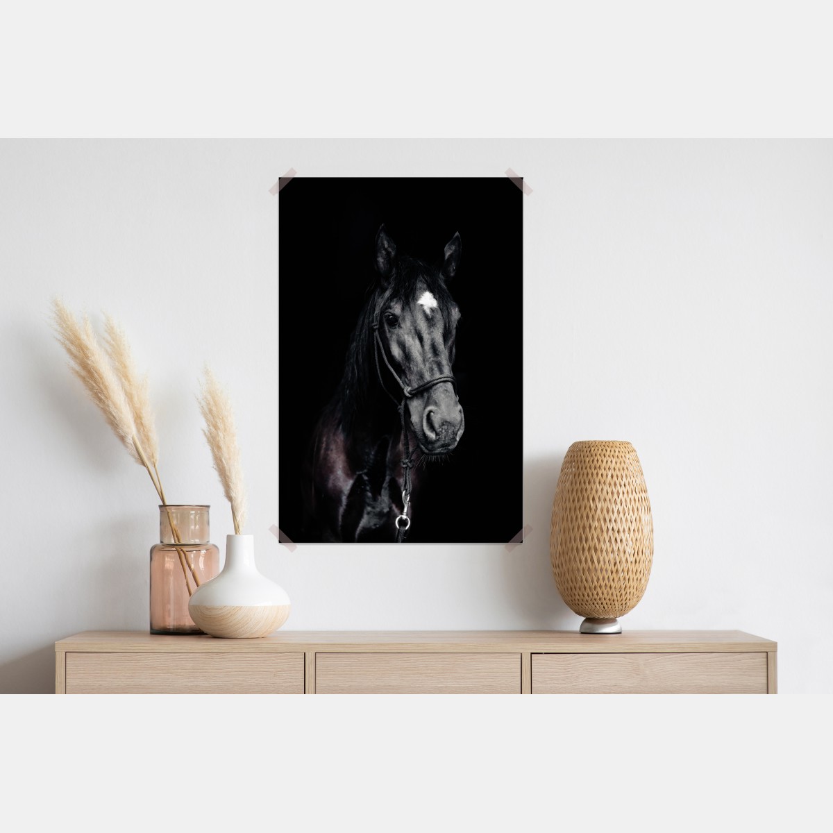 Plakat majestatyczny portret konia – Wallissimo® Plakat majestatyczny portret konia – Wallissimo®