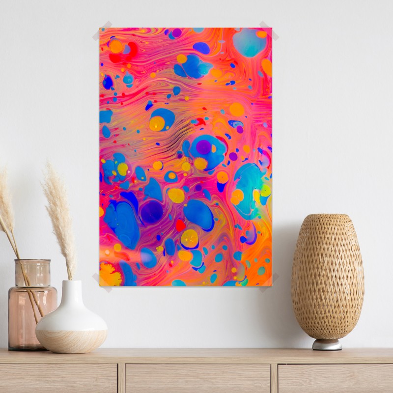 Plakat otomańskie ebru marmurkowe fale – Wallissimo® Plakat otomańskie ebru marmurkowe fale – Wallissimo®