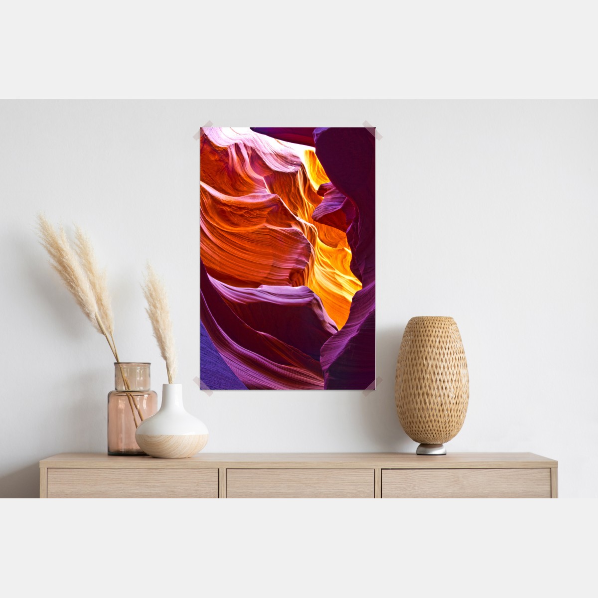 Plakat słoneczny kanion piaskowcowy – Wallissimo® Plakat słoneczny kanion piaskowcowy – Wallissimo®