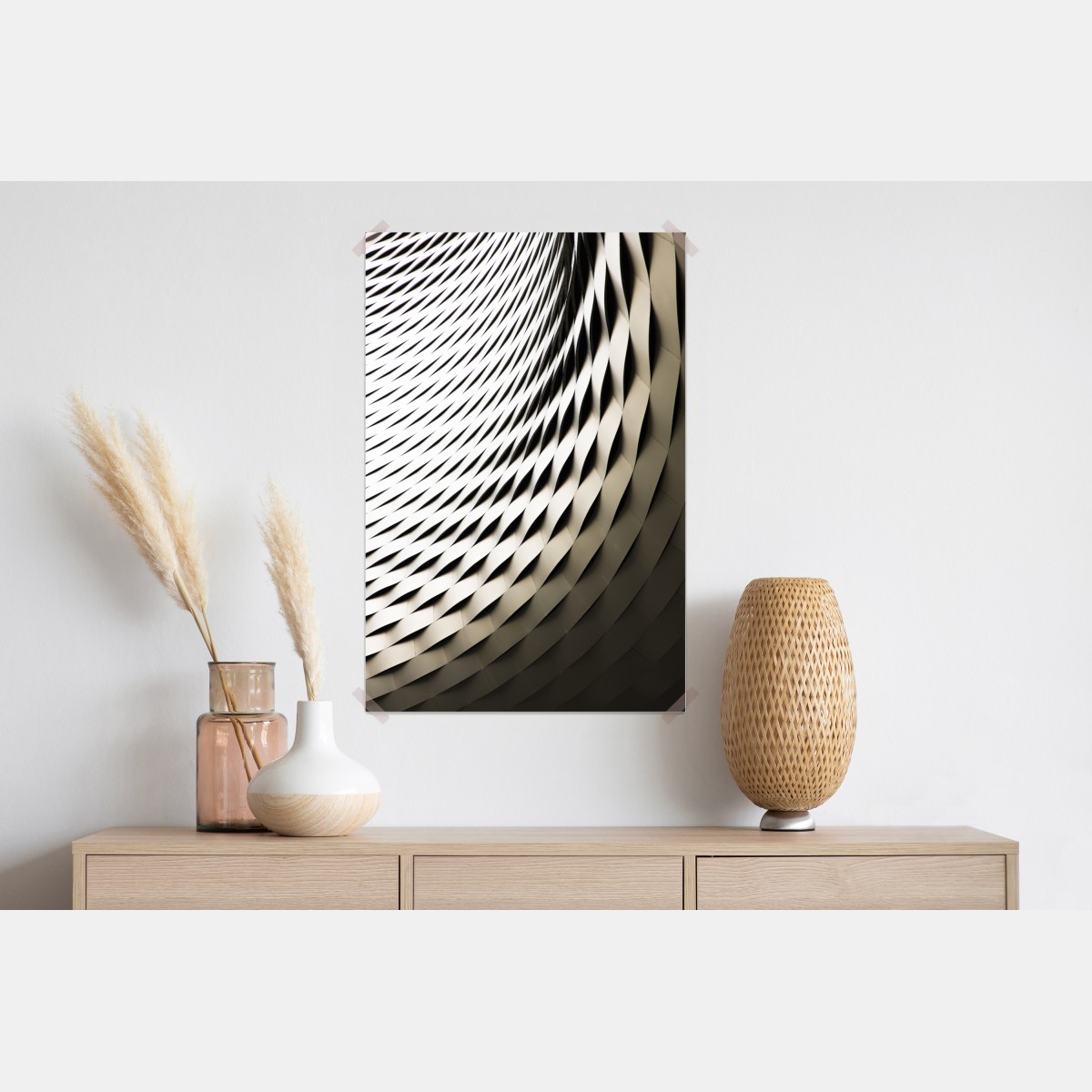 Plakat nowoczesny geometryczny wzór architektoniczny – Wallissimo® Plakat nowoczesny geometryczny wzór architektoniczny – Wallissimo®