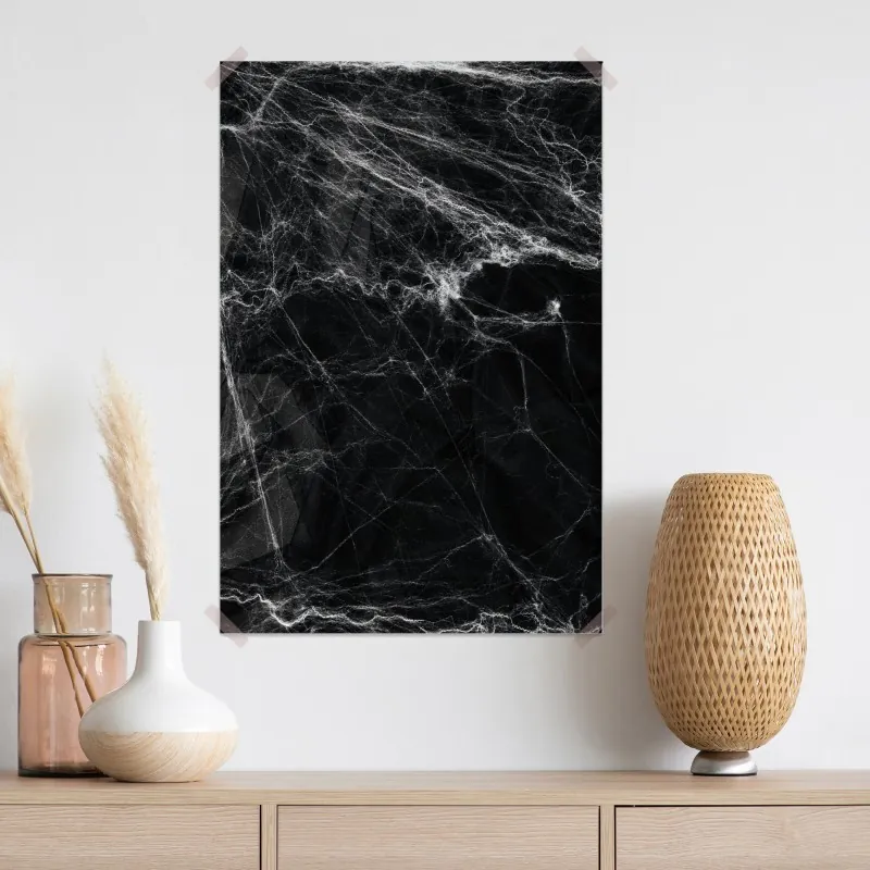 Plakat mroczna pajęczyna na czarnym tle – Wallissimo® Plakat mroczna pajęczyna na czarnym tle – Wallissimo®