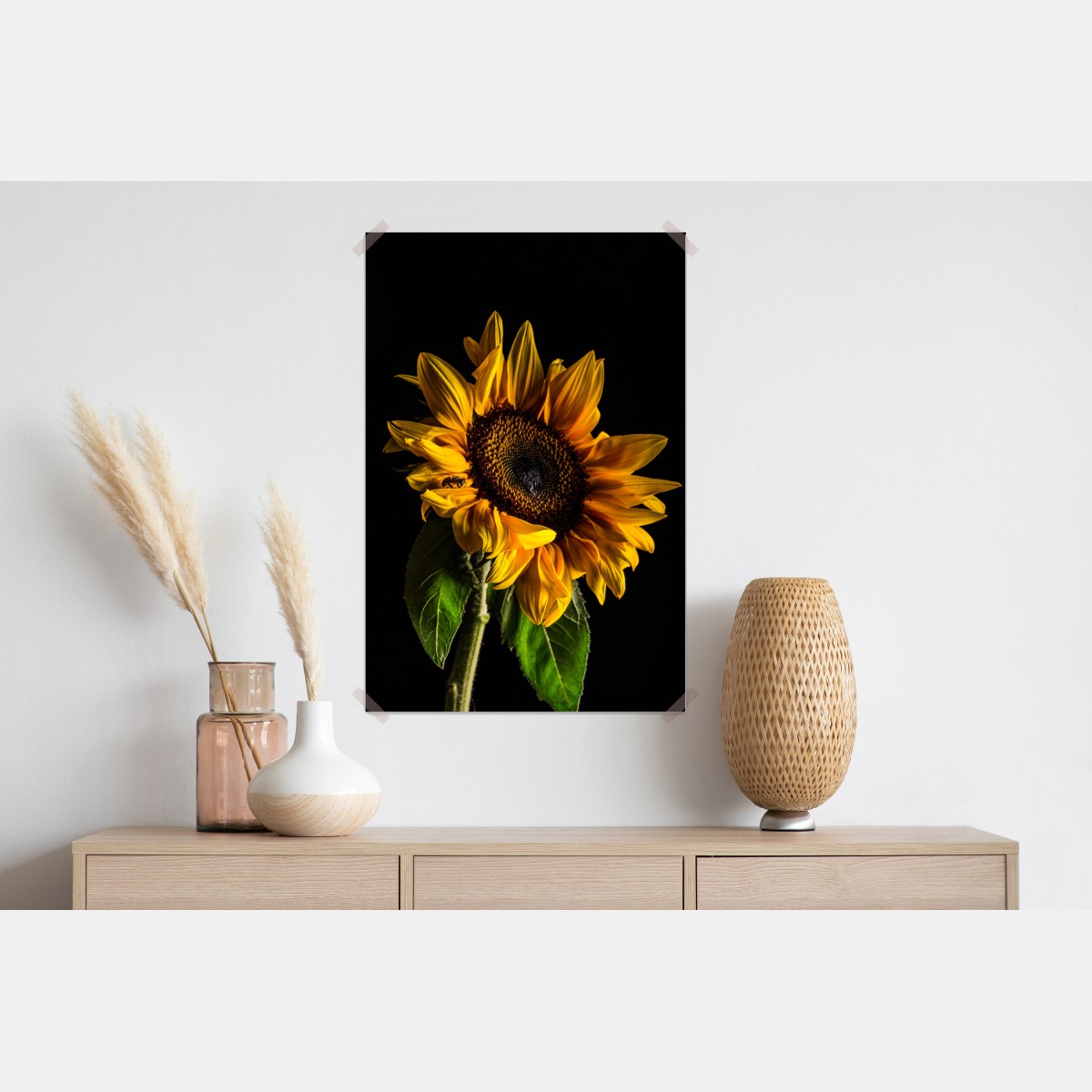 Plakat złoty słonecznik w zbliżeniu – Wallissimo® Plakat złoty słonecznik w zbliżeniu – Wallissimo®