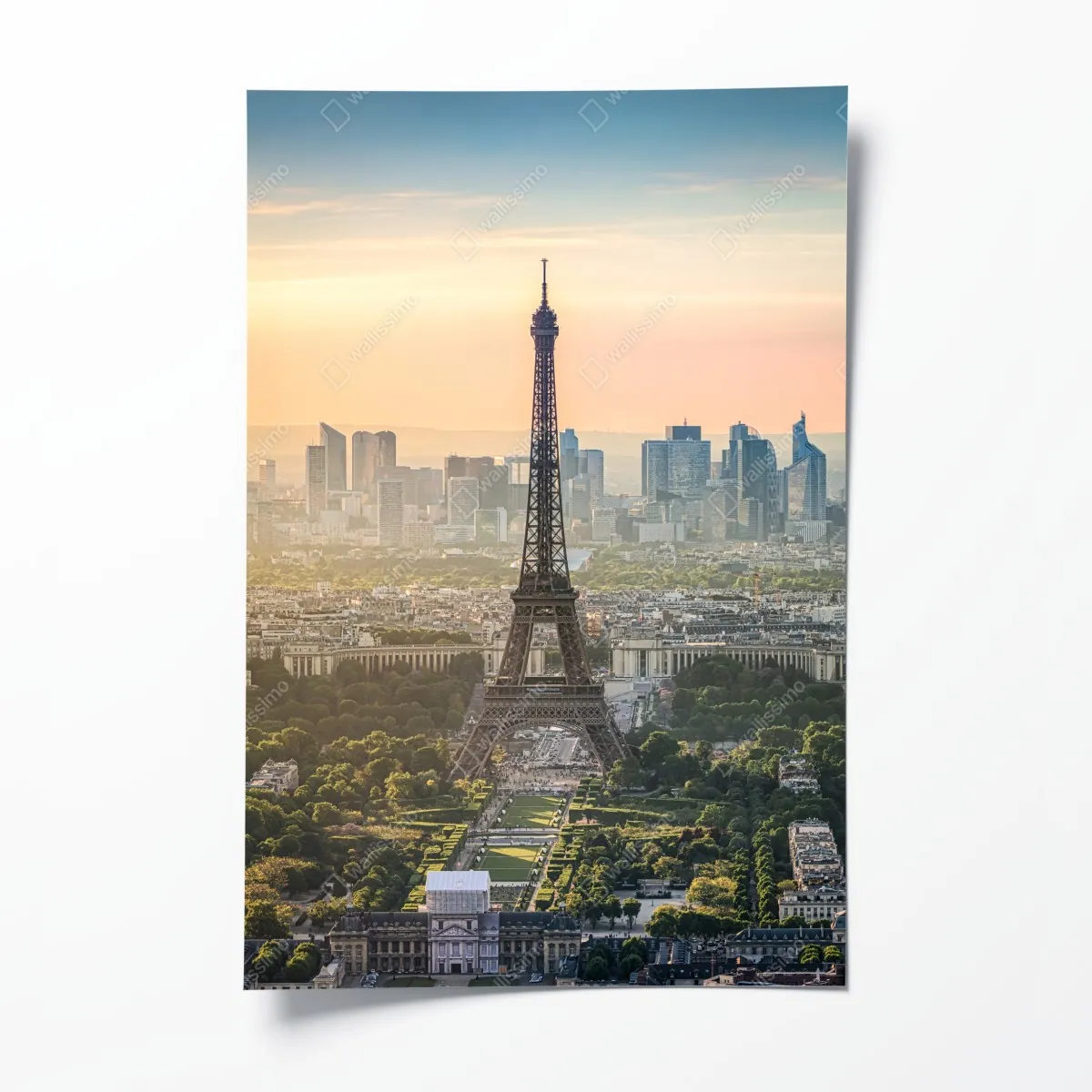 Plakat Paryż panorama z Wieżą Eiffla – Wallissimo® Plakat Paryż panorama z Wieżą Eiffla – Wallissimo®