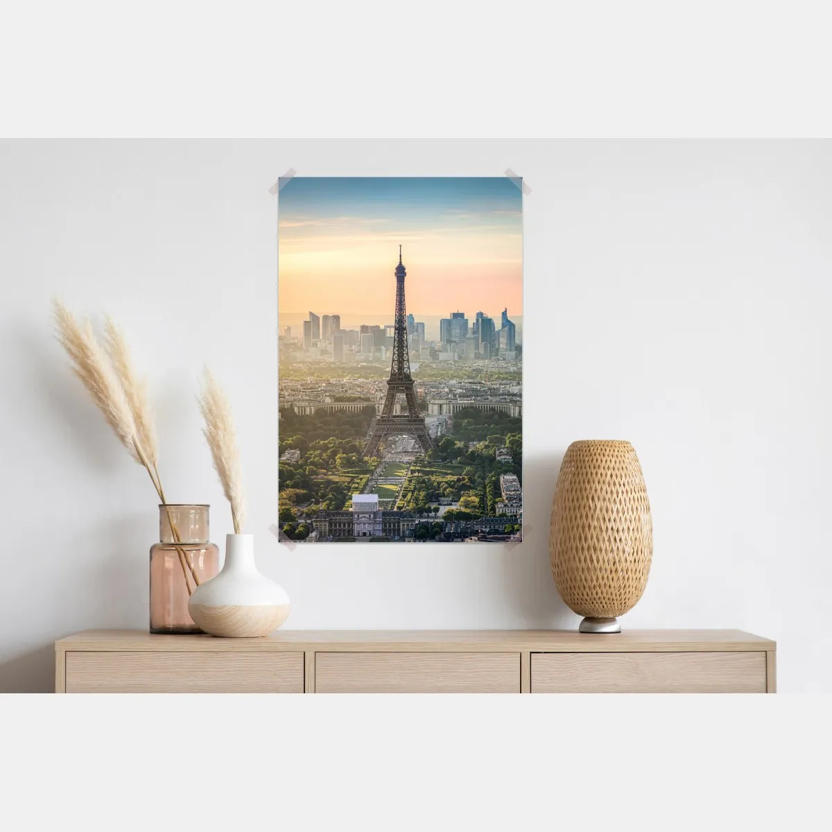 Plakat Paryż panorama z Wieżą Eiffla – Wallissimo® Plakat Paryż panorama z Wieżą Eiffla – Wallissimo®