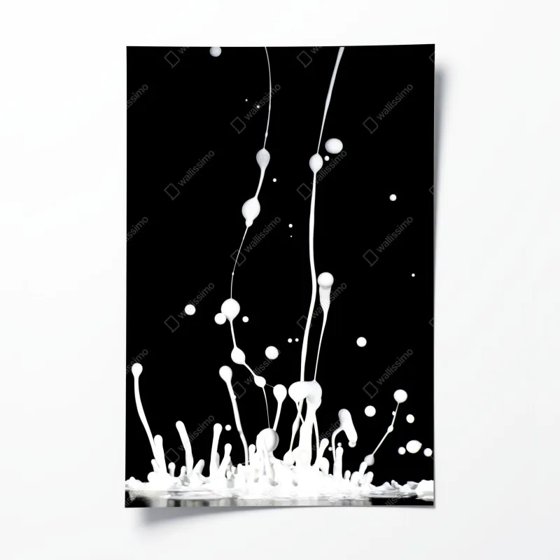 Plakat turkusowa fala - pejzaż morski – Wallissimo®