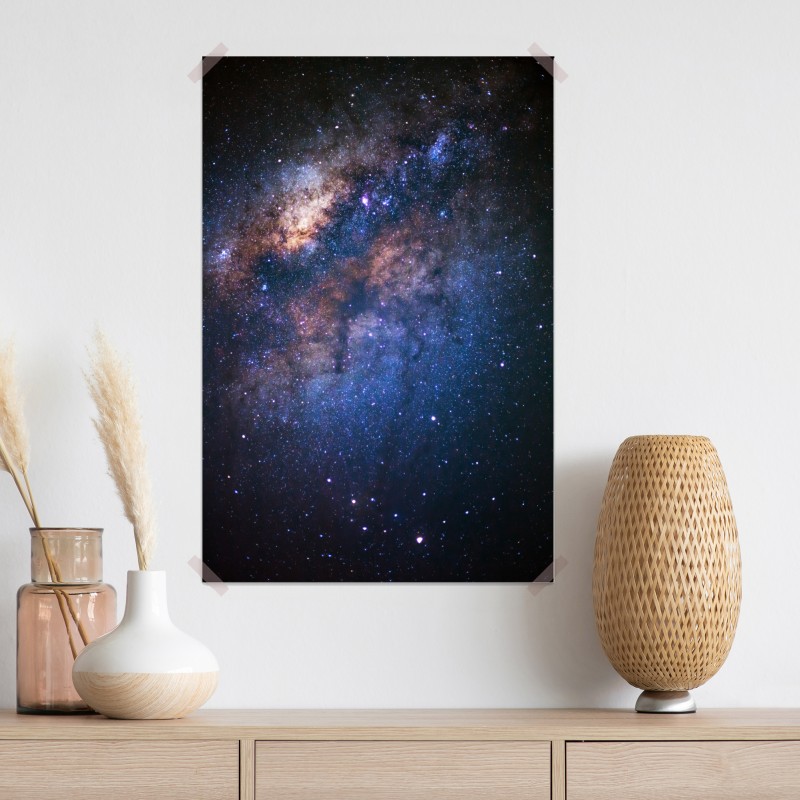 Plakat droga mleczna nocne niebo – Wallissimo® Plakat droga mleczna nocne niebo – Wallissimo®