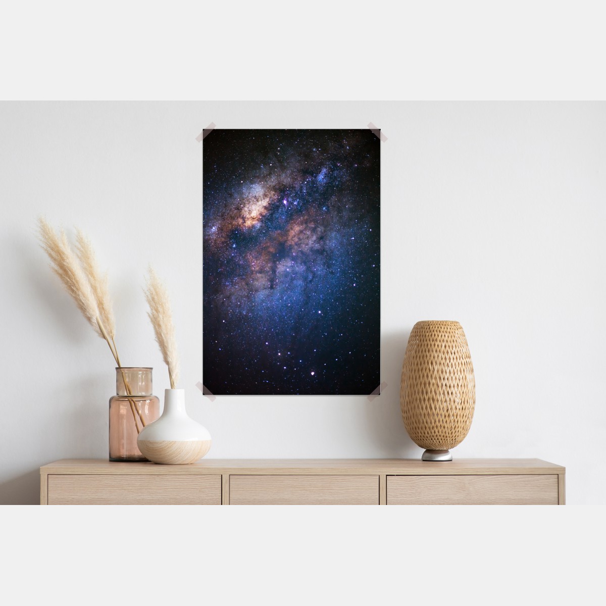 Plakat droga mleczna nocne niebo – Wallissimo® Plakat droga mleczna nocne niebo – Wallissimo®