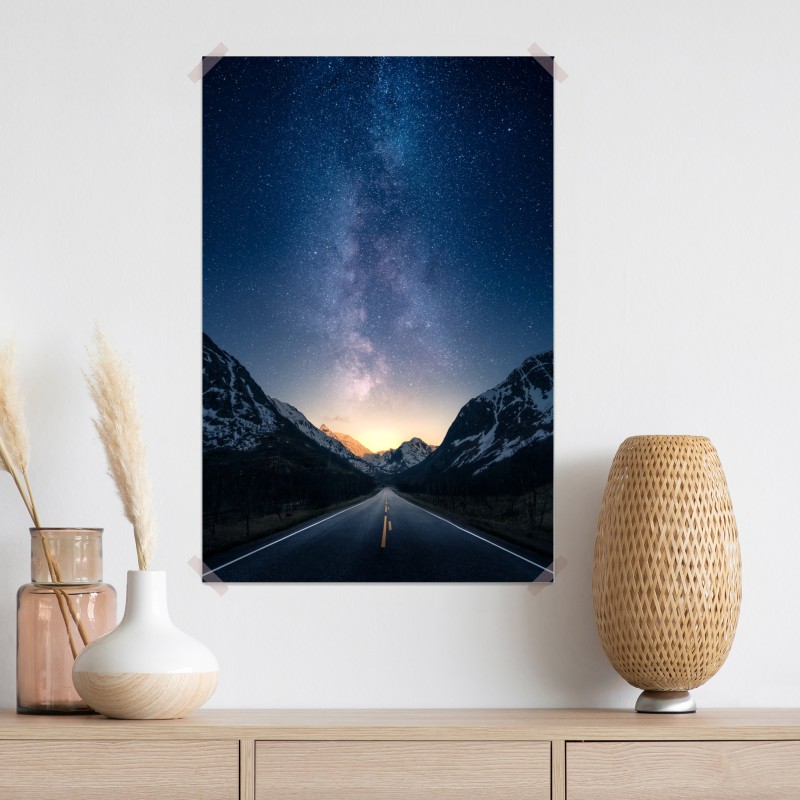 Plakat droga ku gwiazdom – Wallissimo® Plakat droga ku gwiazdom – Wallissimo®