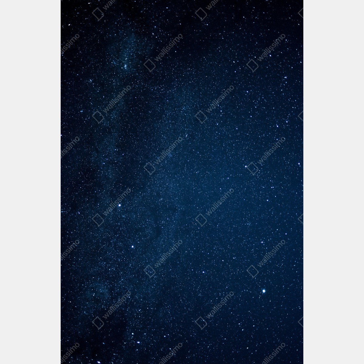 Plakat głębokie niebieskie gwiaździste niebo – Wallissimo® Plakat głębokie niebieskie gwiaździste niebo – Wallissimo®