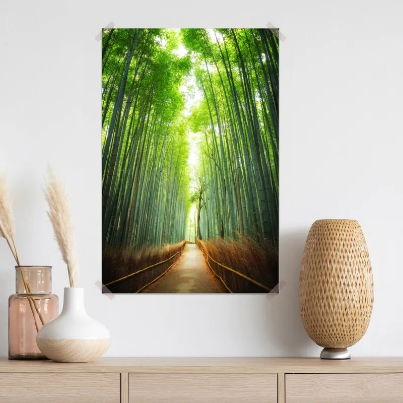 Plakat ścieżka przez gaj bambusowy w Arashiyama – Wallissimo® Plakat ścieżka przez gaj bambusowy w Arashiyama – Wallissimo®