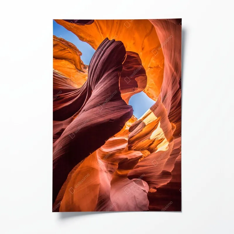 Plakat żywy memphis geometryczny wzór – Wallissimo®