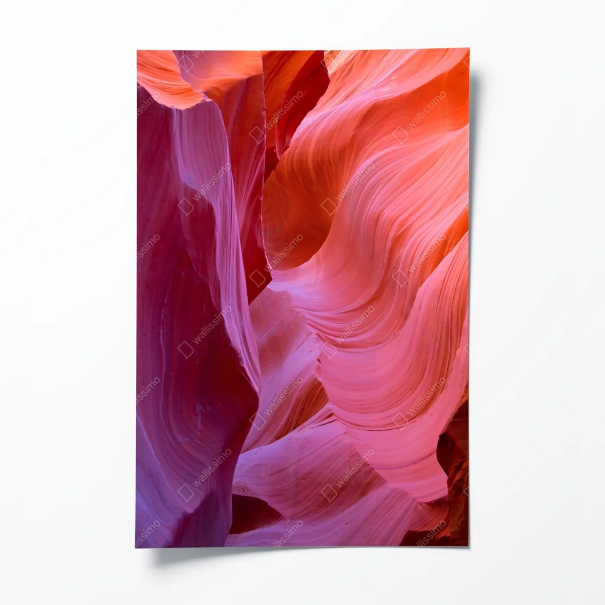 Plakat Antelope Canyon fale piaskowca – Wallissimo® Plakat Antelope Canyon fale piaskowca – Wallissimo®