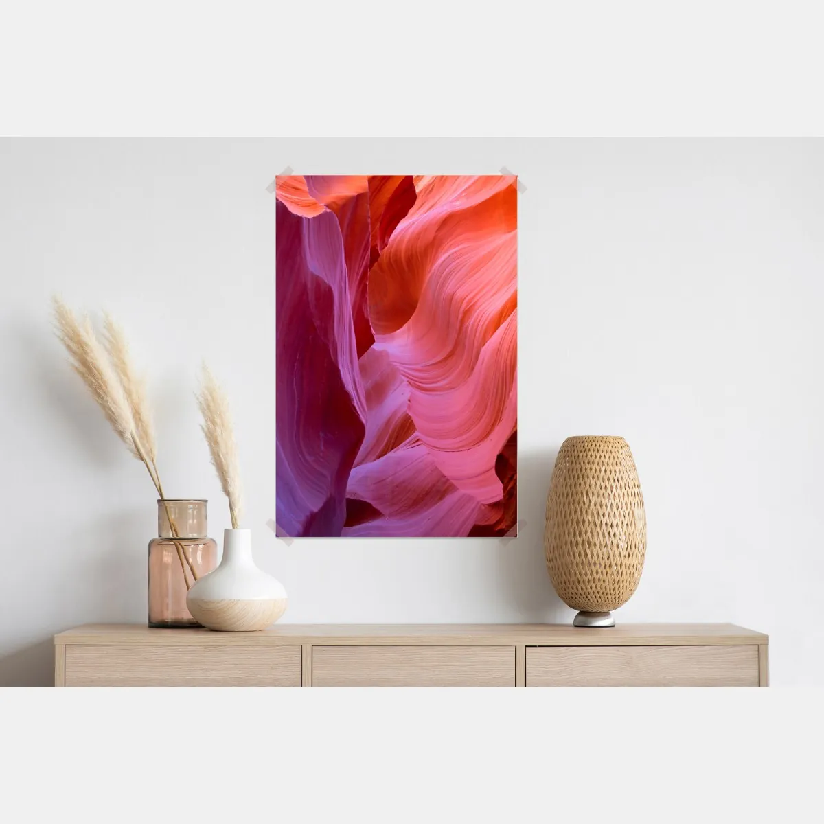 Plakat Antelope Canyon fale piaskowca – Wallissimo® Plakat Antelope Canyon fale piaskowca – Wallissimo®