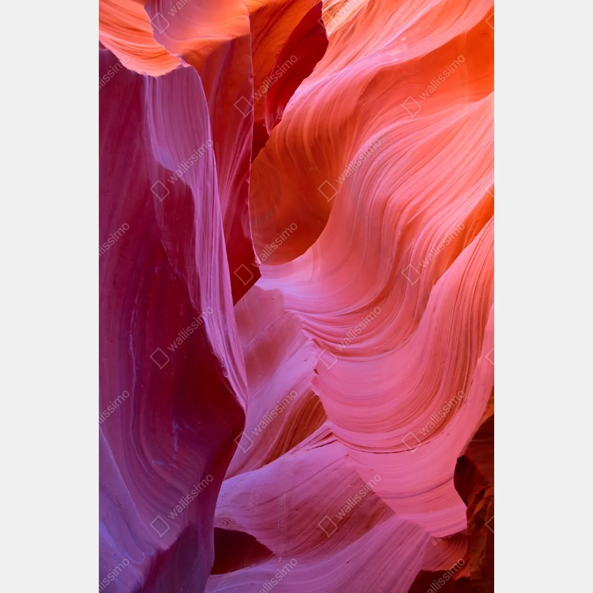 Plakat Antelope Canyon fale piaskowca – Wallissimo® Plakat Antelope Canyon fale piaskowca – Wallissimo®