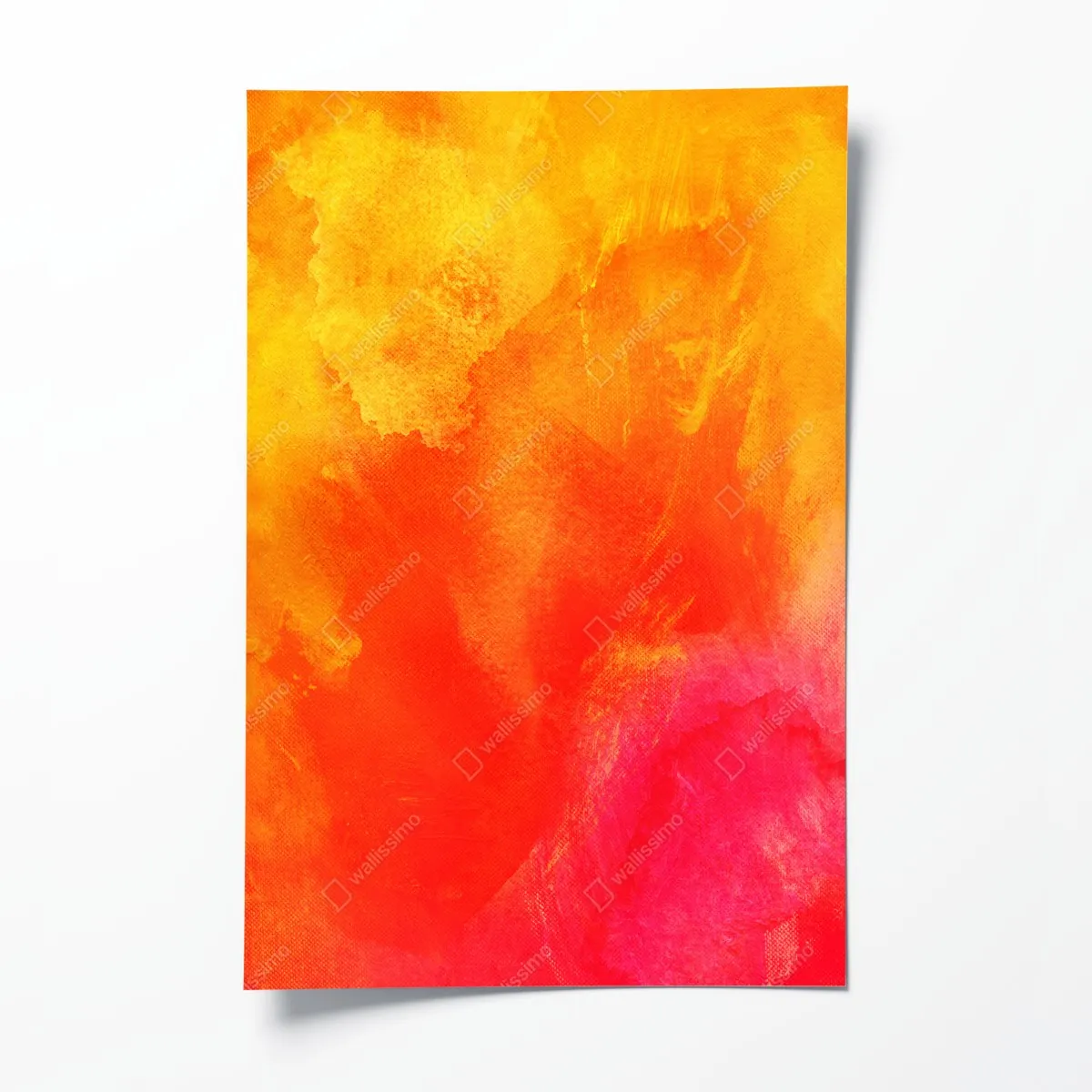 Plakat żywy pomarańczowy gradient abstrakcyjny – Wallissimo® Plakat żywy pomarańczowy gradient abstrakcyjny – Wallissimo®