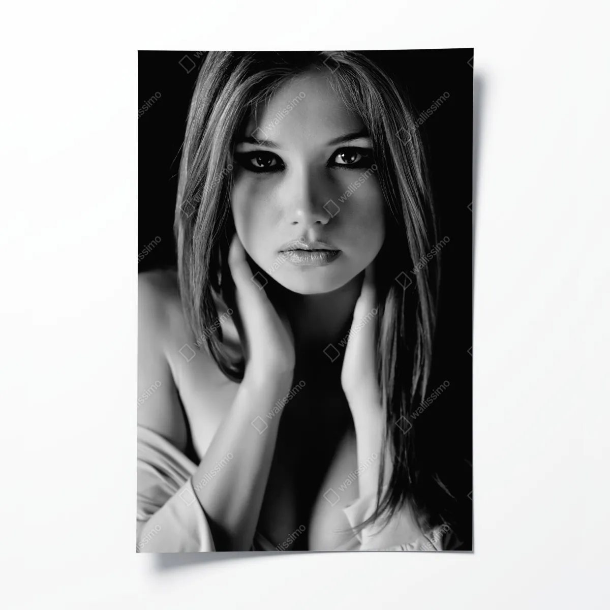 Plakat intymny monochromatyczny portret – Wallissimo® Plakat intymny monochromatyczny portret – Wallissimo®