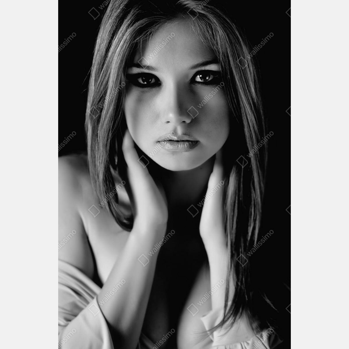 Plakat intymny monochromatyczny portret – Wallissimo® Plakat intymny monochromatyczny portret – Wallissimo®