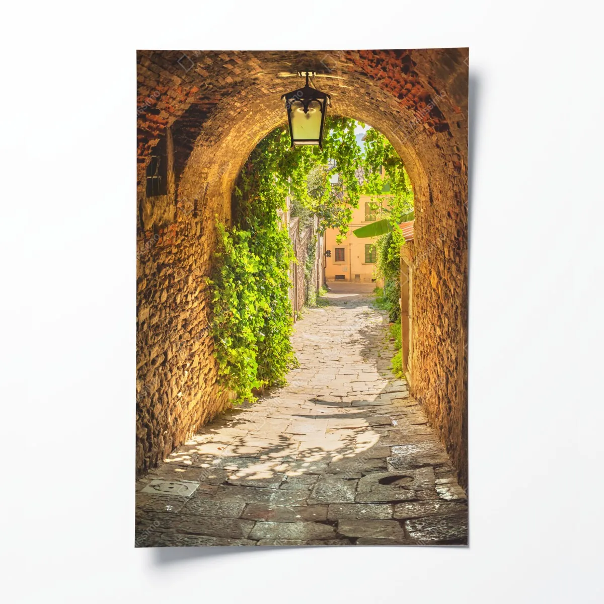 Plakat słoneczna uliczka w Toskanii – Wallissimo® Plakat słoneczna uliczka w Toskanii – Wallissimo®