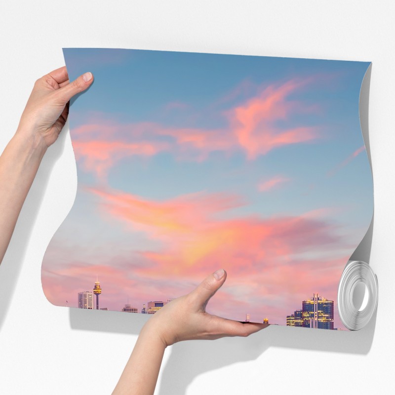 Fototapeta zachód słońca nad Sydney – Wallissimo® Fototapeta zachód słońca nad Sydney – Wallissimo®