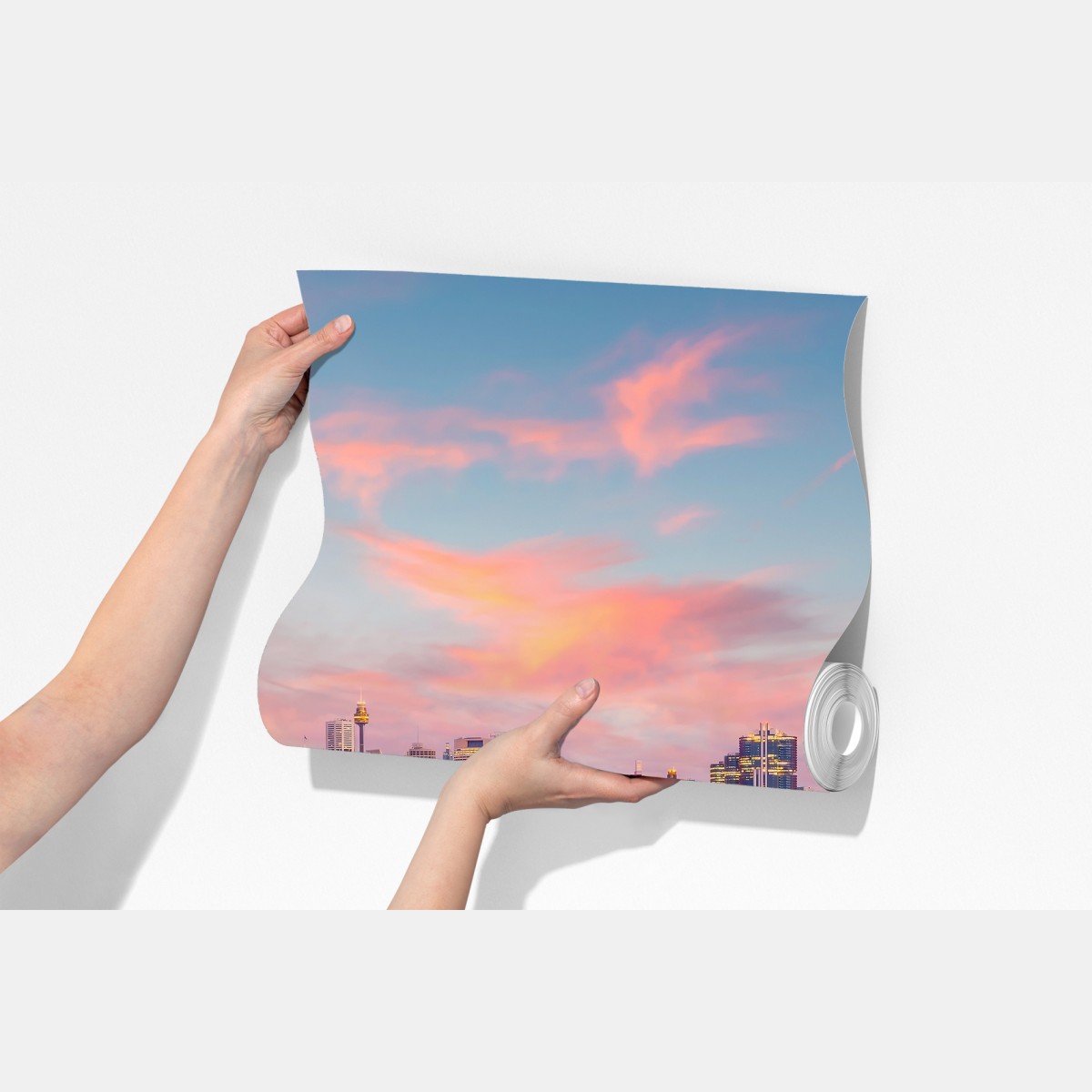 Fototapeta zachód słońca nad Sydney – Wallissimo® Fototapeta zachód słońca nad Sydney – Wallissimo®