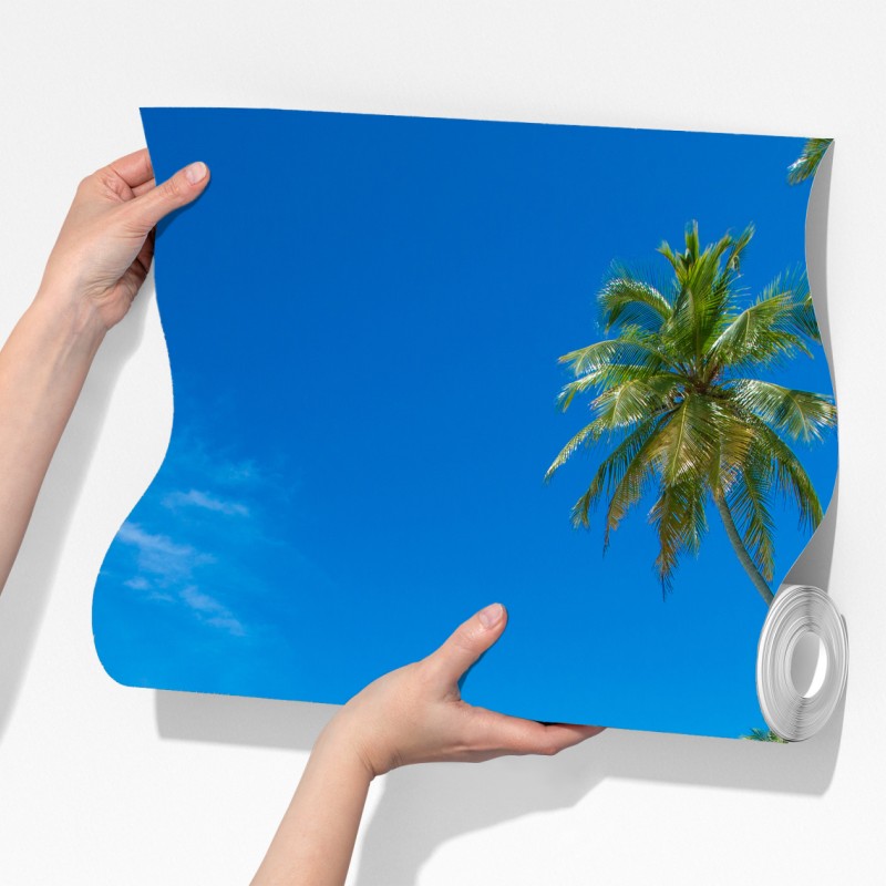 Fototapeta tropikalna plaża na Malediwach – Wallissimo® Fototapeta tropikalna plaża na Malediwach – Wallissimo®